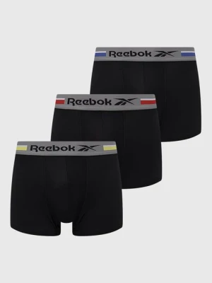 Reebok bokserki (3-pack) męskie kolor szary