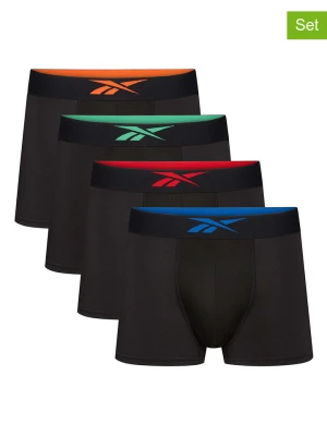 Reebok Bokserki (4 pary) w kolorze czarnym rozmiar: XL