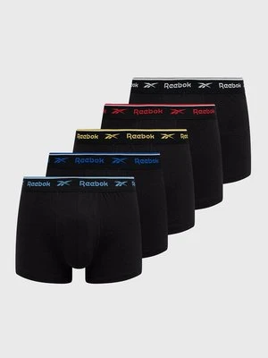 Reebok bokserki (5-pack) męskie kolor czarny