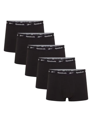 Reebok Bokserki (5 par) "Boyes" w kolorze czarnym rozmiar: XL