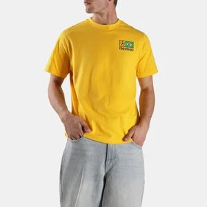 Reebok - Brasil Football T-Shirtunisex, Always Yellow, Size:
