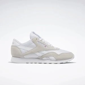 Reebok - Buty Classic Nylon, male, Cloud White / Cloud White / Cloud White, Size: