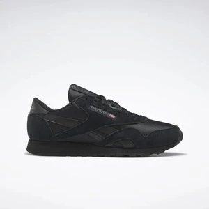 Reebok - Buty Classic Nylonunisex, Black/Black/Pure Grey, Size: