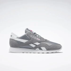 Reebok - Buty Classic Nylonunisex, Pure Grey 5 / Cloud White / Cloud White, Size: