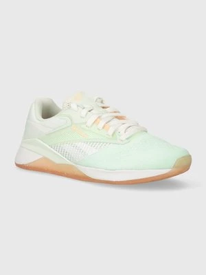 Reebok buty treningowe NANO X4 kolor zielony 100074189