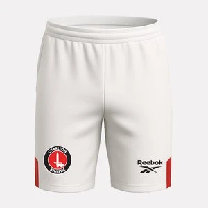 Reebok - Charlton Athletic Home Men's Shortsunisex, White, Size: