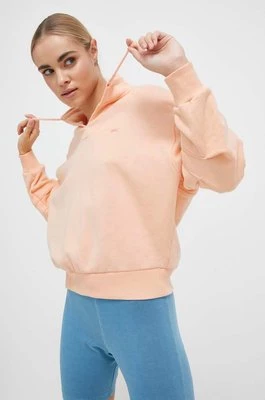 Reebok Classic bluza bawełniana damska kolor pomarańczowy gładka