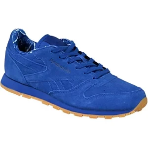 Reebok Classic Leather TDC BD5052, Dla dziewczynki, Niebieskie, buty sneakers, skóra zamszowa, rozmiar: 36
