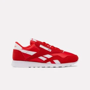 Reebok - Classic Nylon Sneakersunisex, Sport Red/Sport Red/Ftwr White, Size:
