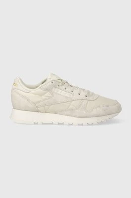 Reebok Classic sneakersy CLASSIC LEATHER kolor beżowy