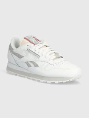 Reebok Classic sneakersy skórzane Classic Leather kolor biały 100074346