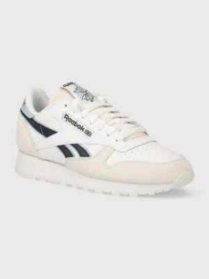 Reebok Classic sneakersy skórzane Classic Leather kolor biały 100074353