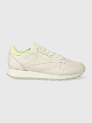 Reebok Classic sneakersy skórzane CLASSIC LEATHER kolor biały