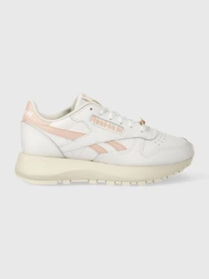 Reebok Classic sneakersy skórzane CLASSIC LEATHER kolor biały