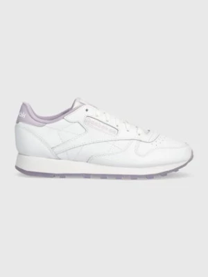 Reebok Classic sneakersy skórzane CLASSIC LEATHER kolor biały