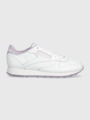 Reebok Classic sneakersy skórzane CLASSIC LEATHER kolor biały