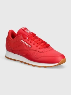 Reebok Classic sneakersy skórzane Classic Leather kolor czerwony 100008792