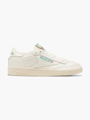 Reebok Classic sneakersy skórzane Club C 1985 kolor beżowy DV6434