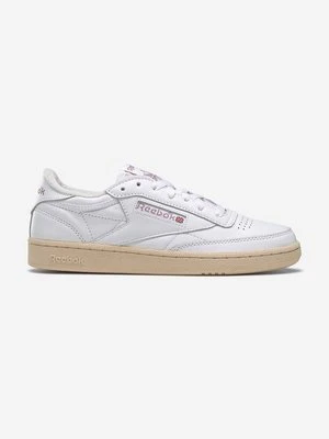 Reebok Classic sneakersy skórzane Club C 85 Vintage GY9739 kolor biały GY9739-KREMOWY