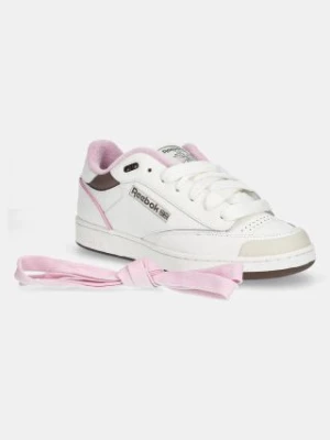Reebok Classic sneakersy skórzane Club C Bulc kolor beżowy 100201214
