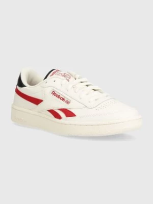 Reebok Classic sneakersy skórzane Club C Revenge kolor beżowy 100075005