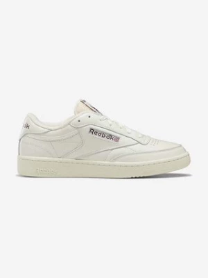 Reebok Classic sneakersy skórzane Club C85 Vintage kolor beżowy GX3681-KREMOWY