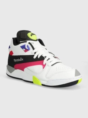 Reebok Classic sneakersy skórzane Court Victory Pump kolor biały 100203236