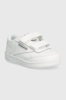 Reebok Classic sneakersy skórzane dziecięce Club C kolor biały