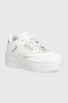 Reebok Classic sneakersy skórzane dziecięce Club C kolor biały 100075123