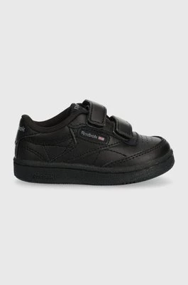 Reebok Classic sneakersy skórzane dziecięce CLUB C kolor czarny