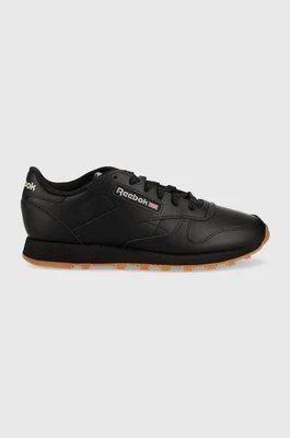 Reebok Classic sneakersy skórzane GY0961 kolor czarny GY0961-CBL/PG/RBK