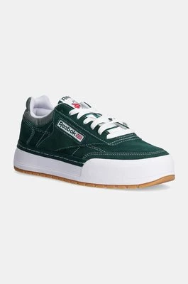 Reebok Classic sneakersy zamszowe Club C Megacourt kolor zielony 100201245