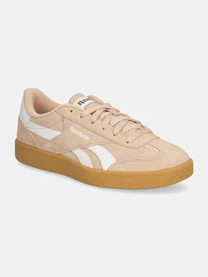 Reebok Classic sneakersy zamszowe Smash Edge kolor różowy 100208244