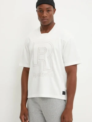 Reebok Classic t-shirt beżowy