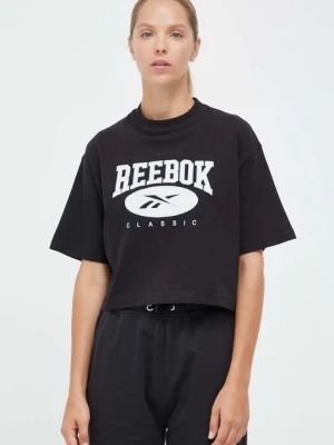 Reebok Classic t-shirt bawełniany ARCHIVE ESSENTIALS kolor czarny 100036314