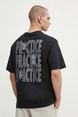 Reebok Classic t-shirt bawełniany Basketball męski kolor czarny z nadrukiem 100075806