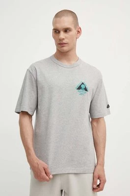 Reebok Classic t-shirt bawełniany Basketball męski kolor szary z nadrukiem 100075810
