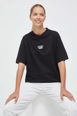 Reebok Classic t-shirt bawełniany ARCHIVE ESSENTIALS kolor czarny 100036332