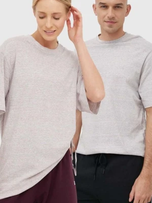 Reebok Classic t-shirt bawełniany NAO SERATI & PRIDE kolor szary z nadrukiem