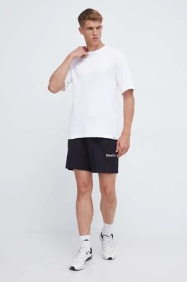 Reebok Classic t-shirt męski kolor biały gładki