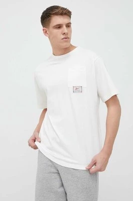 Reebok Classic t-shirt męski kolor biały z nadrukiem