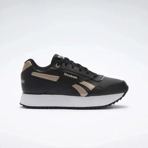Reebok Clearance - Buty Reebok Glide Ripple Double, female, Black/White/Rose Gold, Size: