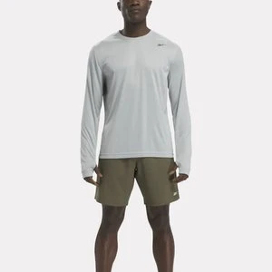 Reebok Clearance - Koszulka Training Long Sleeve Tech, male, Pure Grey, Size: