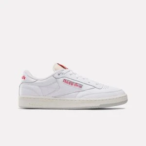 Reebok - Club C 85 Vintageunisex, White/Chalk/Vector Red, Size: