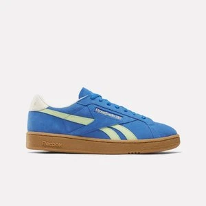 Reebok - Club C Grounds UKunisex, Kinetic Blue/Astro Lime/Vintage Chalk, Size: