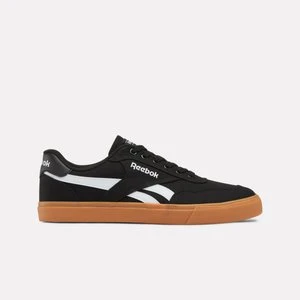 Reebok - Court Advance Vulc Men's Sneakers, male, Jet Black/Bright White/Tan, Size: