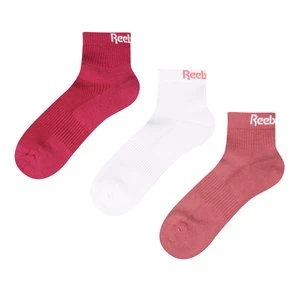 REEBOK EU - 3 Pairs Sports Essentials Ankle Socksunisex, Size:
