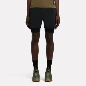 REEBOK EU - Athlete Speed 7.5" 2-In-1 Short, male, Black, Size: