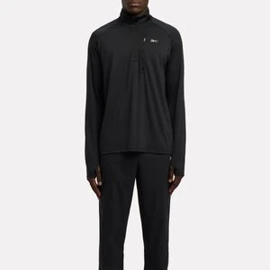 REEBOK EU - Athlete Speed Quarter Zipunisex, Black, Size: