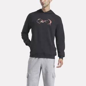 Reebok - Basketball Heat Wave Hoodie, male, Black, Size: